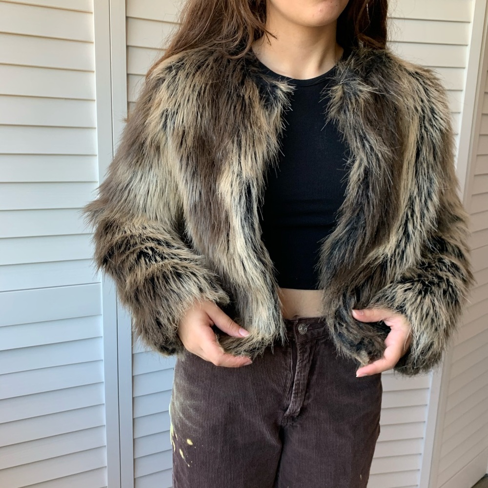 Fur coat